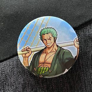 Значок аниме One Piece - Ван Пис, диаметр 58 мм (ZNOP 0016)