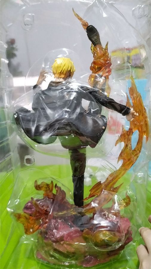 Аниме фигурка One Piece Ван пис Vinsmoke Sanji, черная нога Санджи, 34 см (OP 0139)