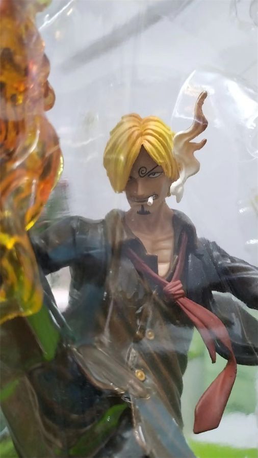 Аниме фигурка One Piece Ван пис Vinsmoke Sanji, черная нога Санджи, 34 см (OP 0139)