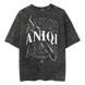 Футболка оверсайз с принтом из аниме Берсерк, универсальная, хлопок Washed Cotton, размер XXXL (FBRK 0029G-XXXL)
