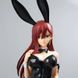 Аниме фигурка с заячьими ушками Fairy Tail Хвост Феи, Erza Scarlet Эрза Скарлет, 47 см (FAT 0001)