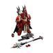 Фигурка из игры Warhammer 40k, Космодесантники Хаоса Багровая Резня Лорд-Чародей в терминаторских доспехах, JOYTOY, подвижная, 13,4 см (WHR 0061)