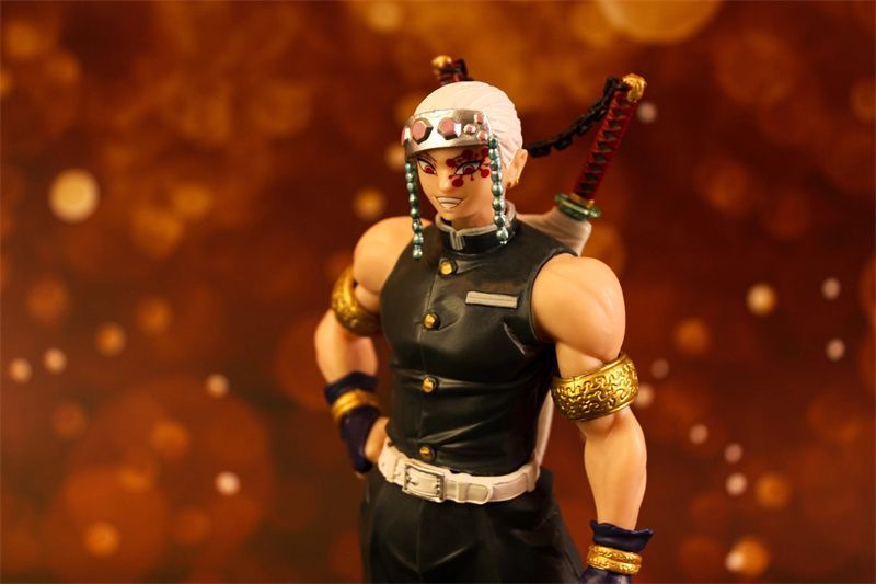 Аніме фігурка Клинок розсікаючий демонів, Demon Slayer Uzui Tengen, Тенген Узуй 16 см (BDD 0031)