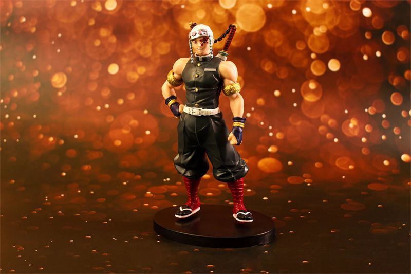 Аніме фігурка Клинок розсікаючий демонів, Demon Slayer Uzui Tengen, Тенген Узуй 16 см (BDD 0031)