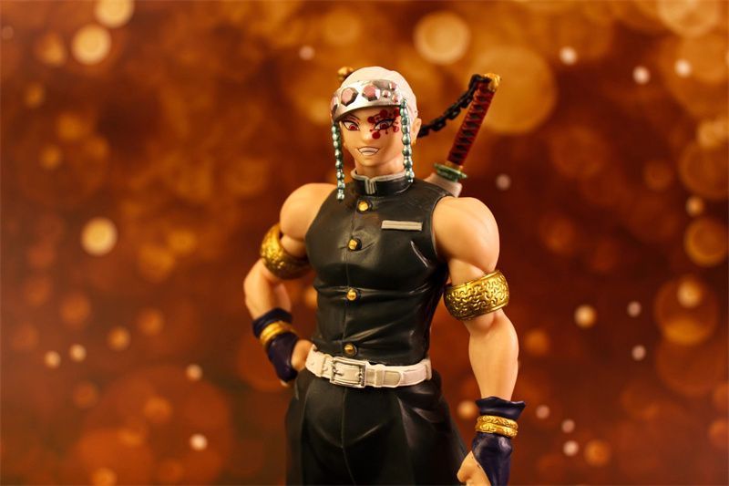 Аніме фігурка Клинок розсікаючий демонів, Demon Slayer Uzui Tengen, Тенген Узуй 16 см (BDD 0031)