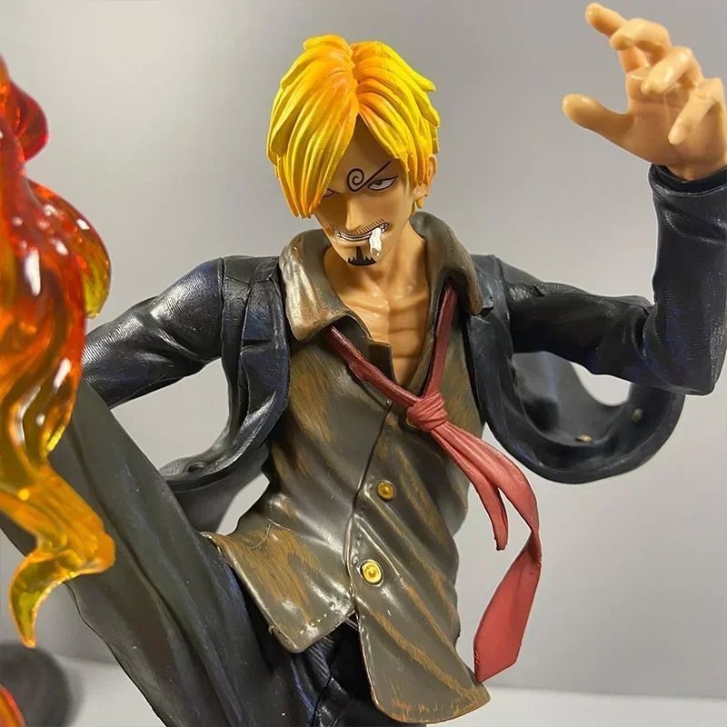 Аниме фигурка One Piece Ван пис Vinsmoke Sanji, черная нога Санджи, 34 см (OP 0139)