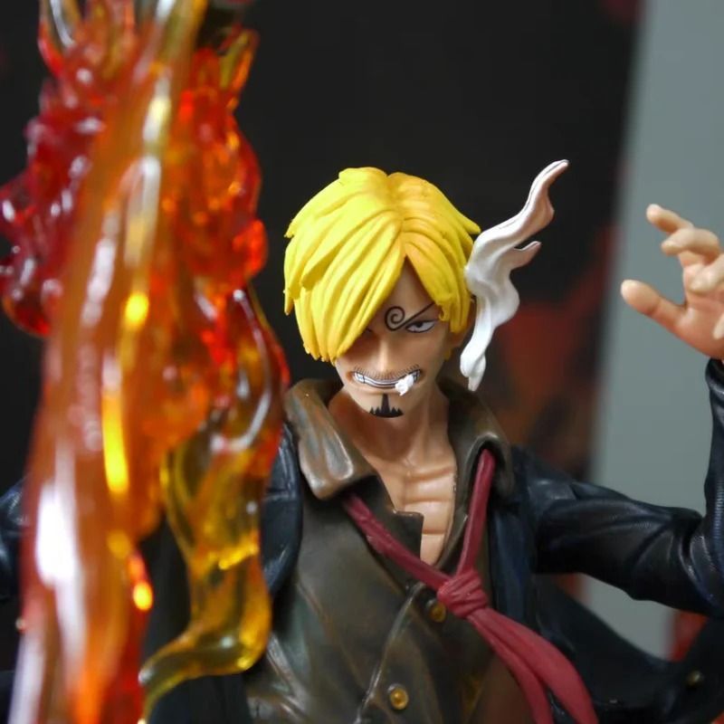 Аниме фигурка One Piece Ван пис Vinsmoke Sanji, черная нога Санджи, 34 см (OP 0139)
