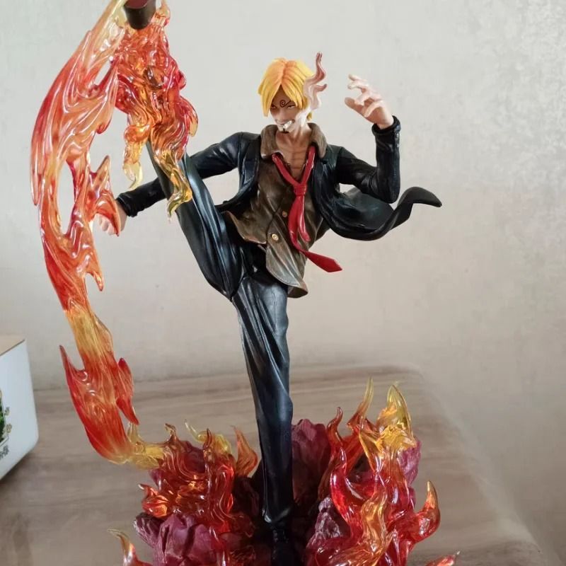 Аниме фигурка One Piece Ван пис Vinsmoke Sanji, черная нога Санджи, 34 см (OP 0139)