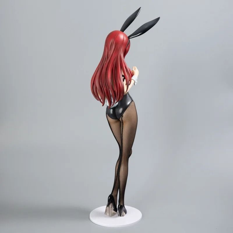 Аниме фигурка с заячьими ушками Fairy Tail Хвост Феи, Erza Scarlet Эрза Скарлет, 47 см (FAT 0001)