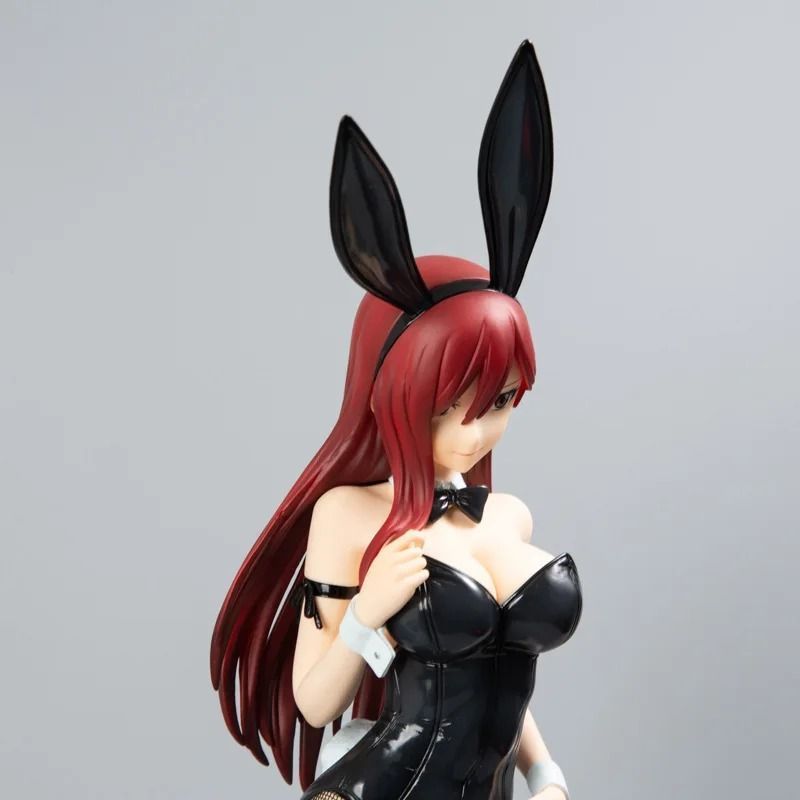 Аниме фигурка с заячьими ушками Fairy Tail Хвост Феи, Erza Scarlet Эрза Скарлет, 47 см (FAT 0001)