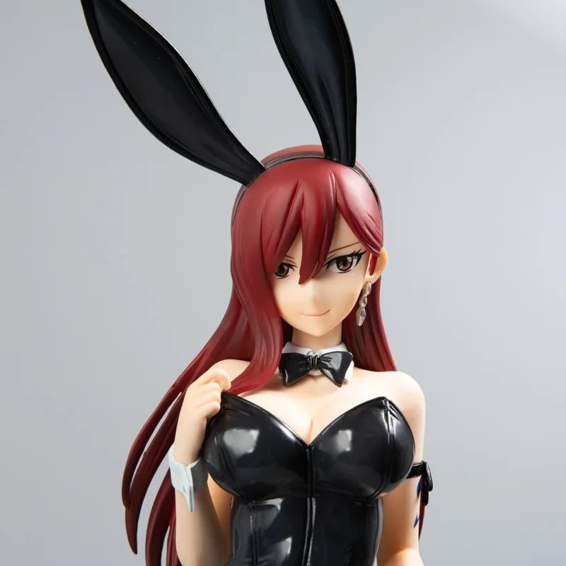 Аниме фигурка с заячьими ушками Fairy Tail Хвост Феи, Erza Scarlet Эрза Скарлет, 47 см (FAT 0001)