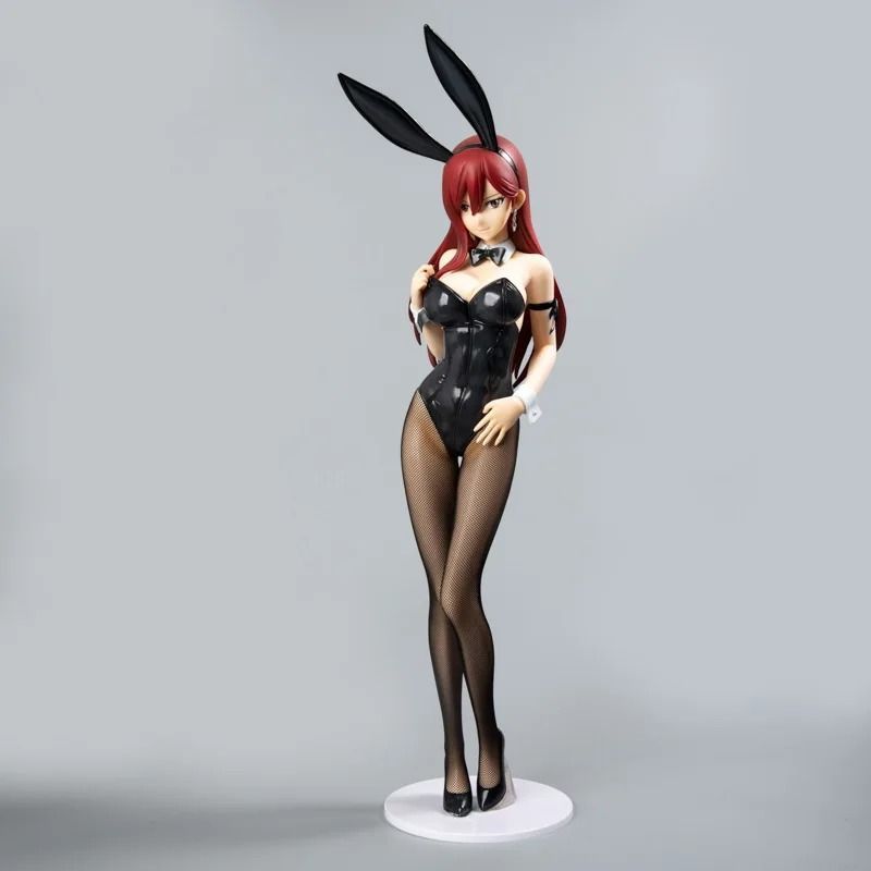 Аниме фигурка с заячьими ушками Fairy Tail Хвост Феи, Erza Scarlet Эрза Скарлет, 47 см (FAT 0001)