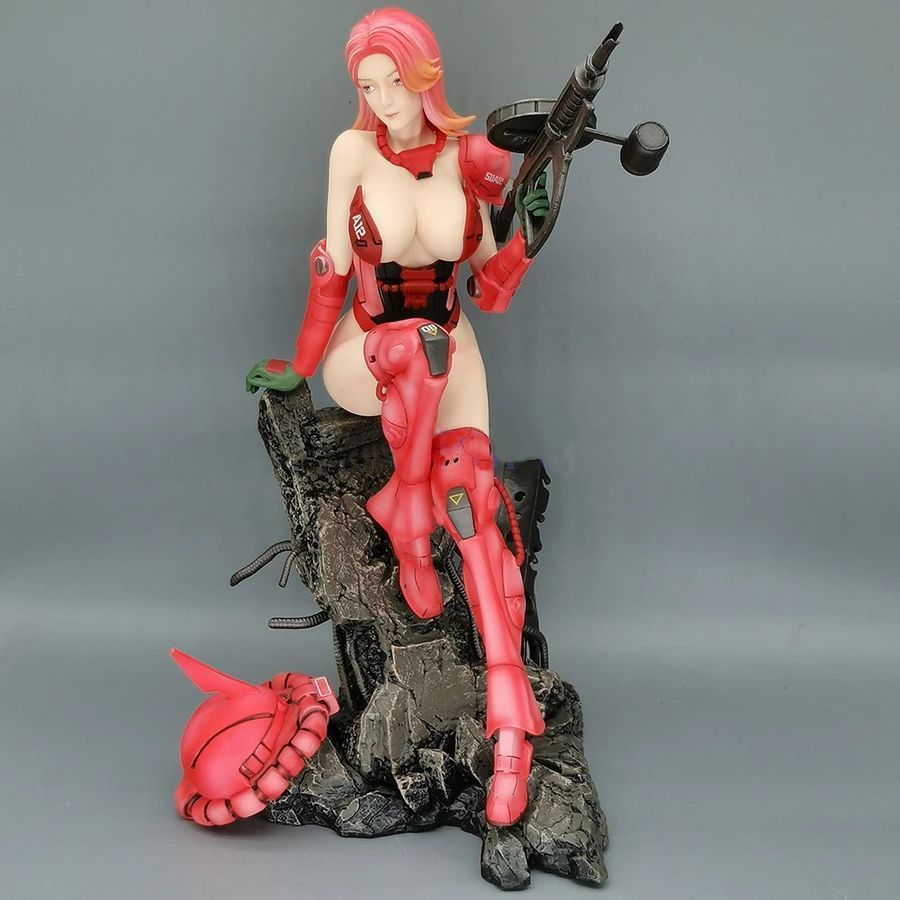 Аниме фигурка Мобильный воин Гандам, Zaku Girl, 28 см (ANIM 00069)