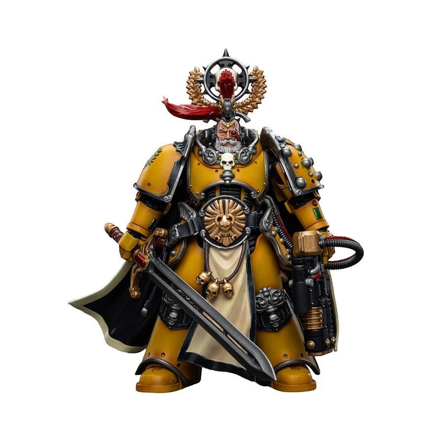 Фигурка из игры Warhammer 40k, Претор Легиона Имперских Кулаков с силовым мечом, JOYTOY, подвижная, 12,4 см (WHR 0141)