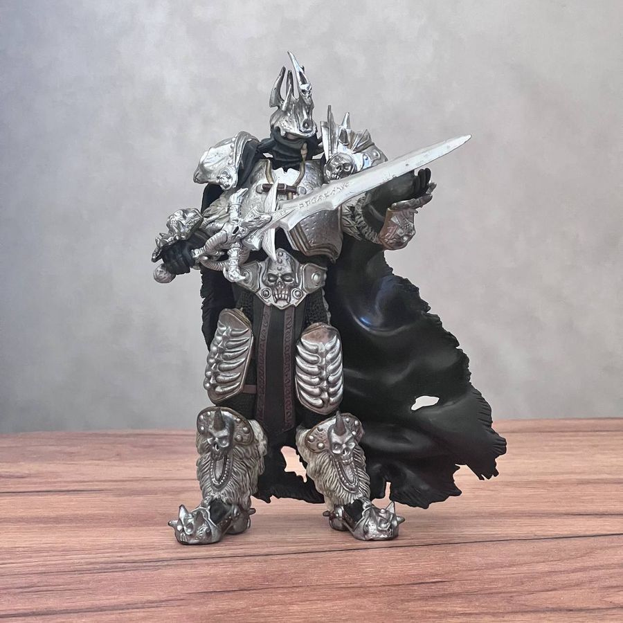 Фігурка з гри World of Warcraft Варкрафт Arthas Lich King Артас Король Лич, 17 см (WC 0031)