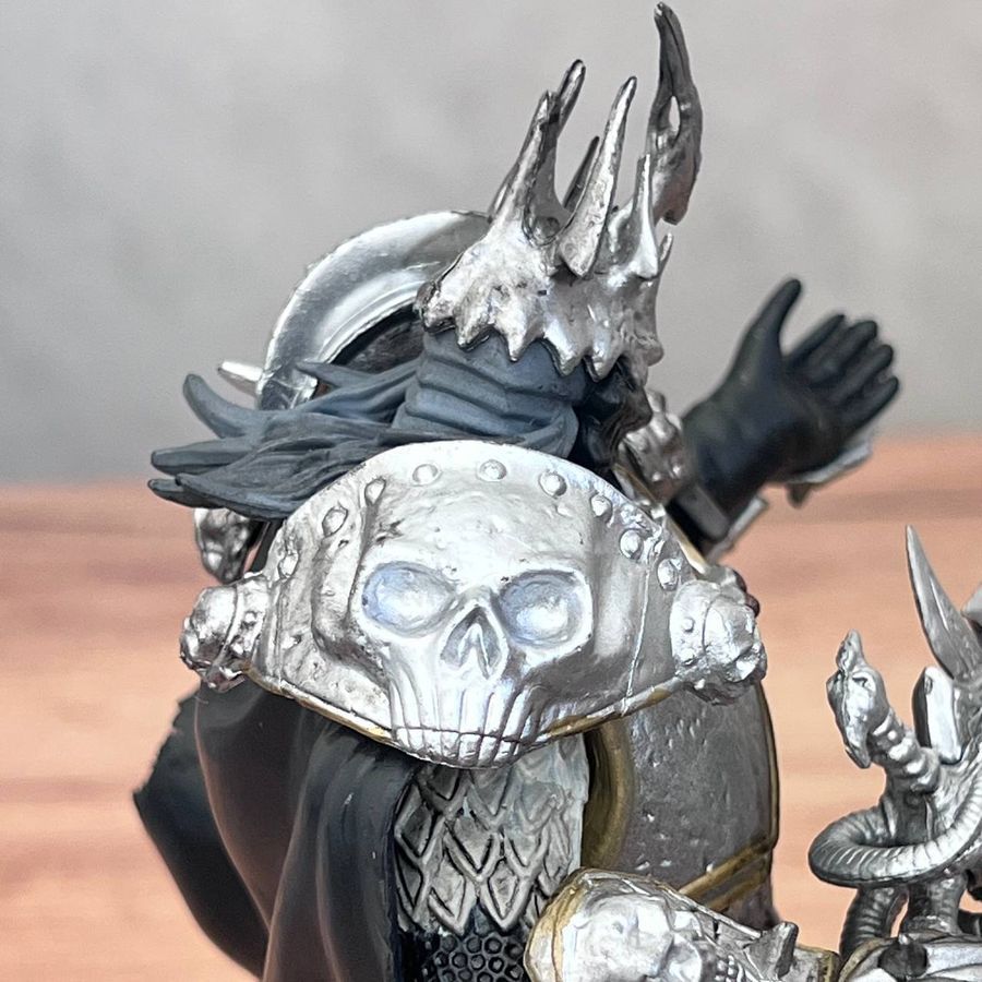 Фігурка з гри World of Warcraft Варкрафт Arthas Lich King Артас Король Лич, 17 см (WC 0031)