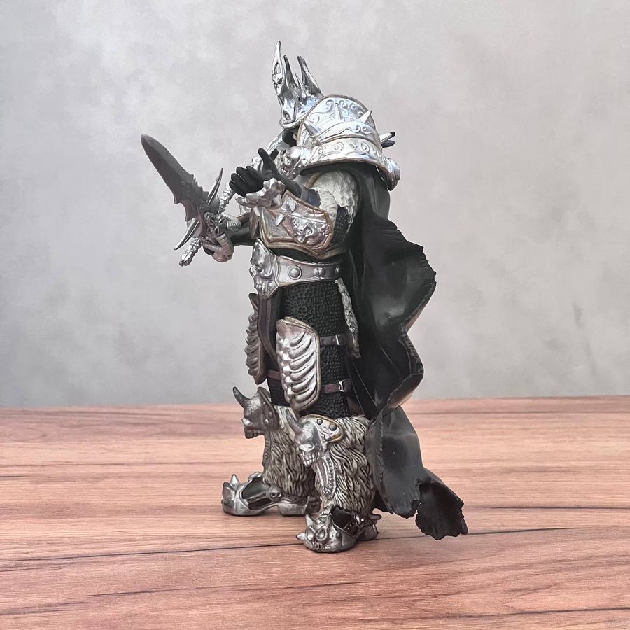 Фігурка з гри World of Warcraft Варкрафт Arthas Lich King Артас Король Лич, 17 см (WC 0031)