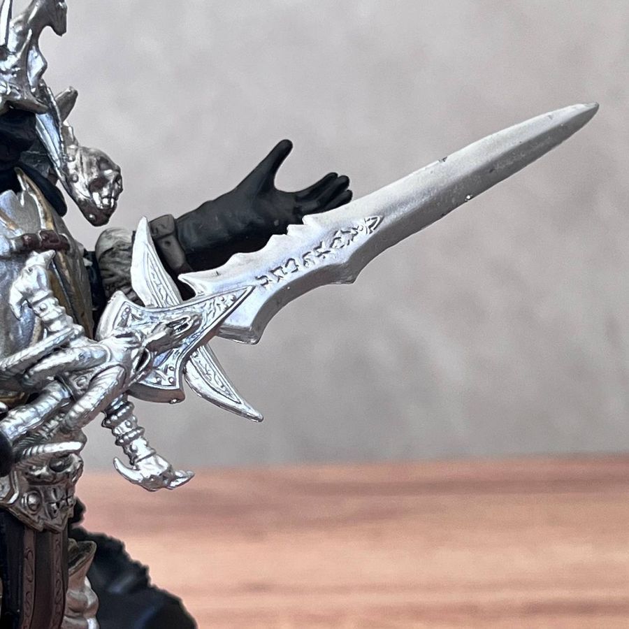 Фігурка з гри World of Warcraft Варкрафт Arthas Lich King Артас Король Лич, 17 см (WC 0031)