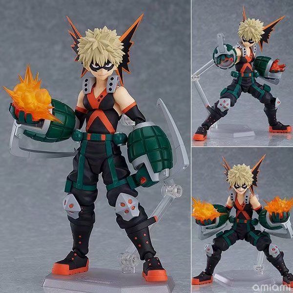 Рухлива аніме фігурка Моя геройська академія, My Hero Academia Katsuki Bakugo, Кацукі Бакуго, 15 см (MHA 0020)