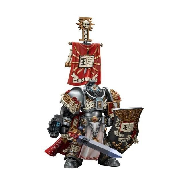Фигурка из игры Warhammer 40k, Серые Рыцари Калдор Драйго, JOYTOY, подвижная, 13,4 см (WHR 0064)