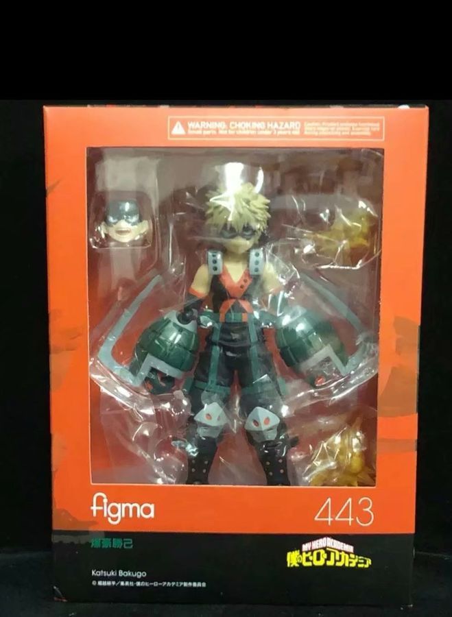 Рухлива аніме фігурка Моя геройська академія, My Hero Academia Katsuki Bakugo, Кацукі Бакуго, 15 см (MHA 0020)