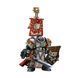 Фигурка из игры Warhammer 40k, Серые Рыцари Калдор Драйго, JOYTOY, подвижная, 13,4 см (WHR 0064)