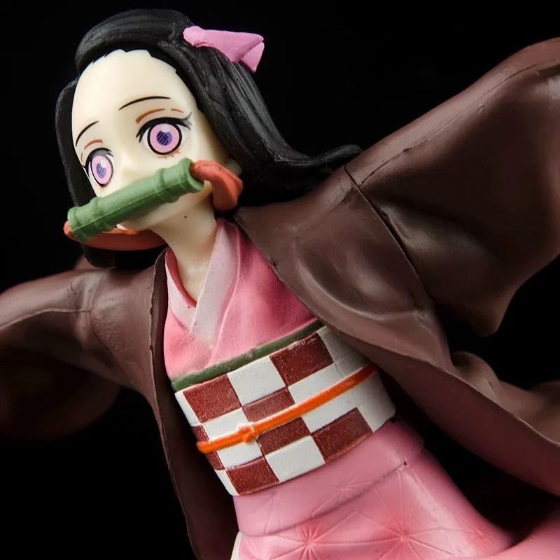 Аниме фигурка Demon Slayer Клинок рассекающий демонов Kamado Nezuko, маленькая Незуко, 13 см (BDD 0149)