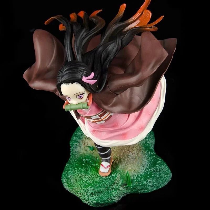 Аниме фигурка Demon Slayer Клинок рассекающий демонов Kamado Nezuko, маленькая Незуко, 13 см (BDD 0149)