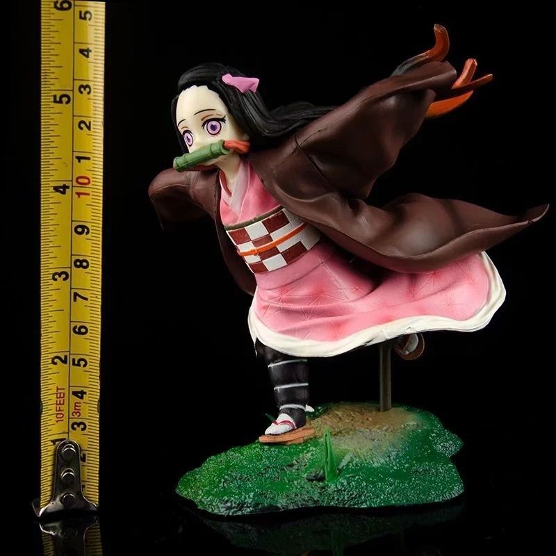 Аниме фигурка Demon Slayer Клинок рассекающий демонов Kamado Nezuko, маленькая Незуко, 13 см (BDD 0149)