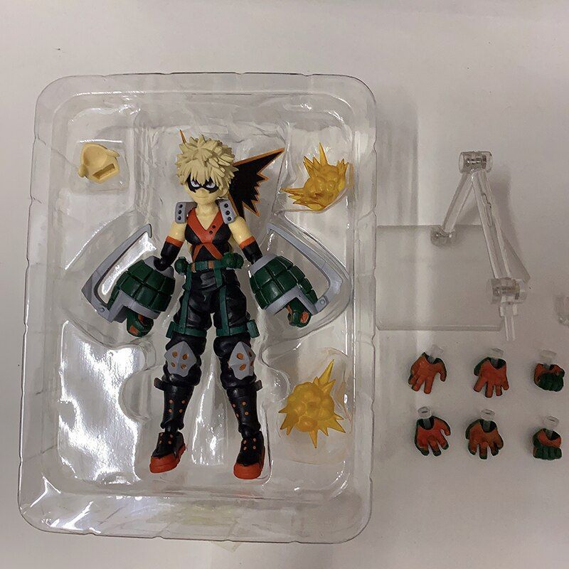Рухлива аніме фігурка Моя геройська академія, My Hero Academia Katsuki Bakugo, Кацукі Бакуго, 15 см (MHA 0020)