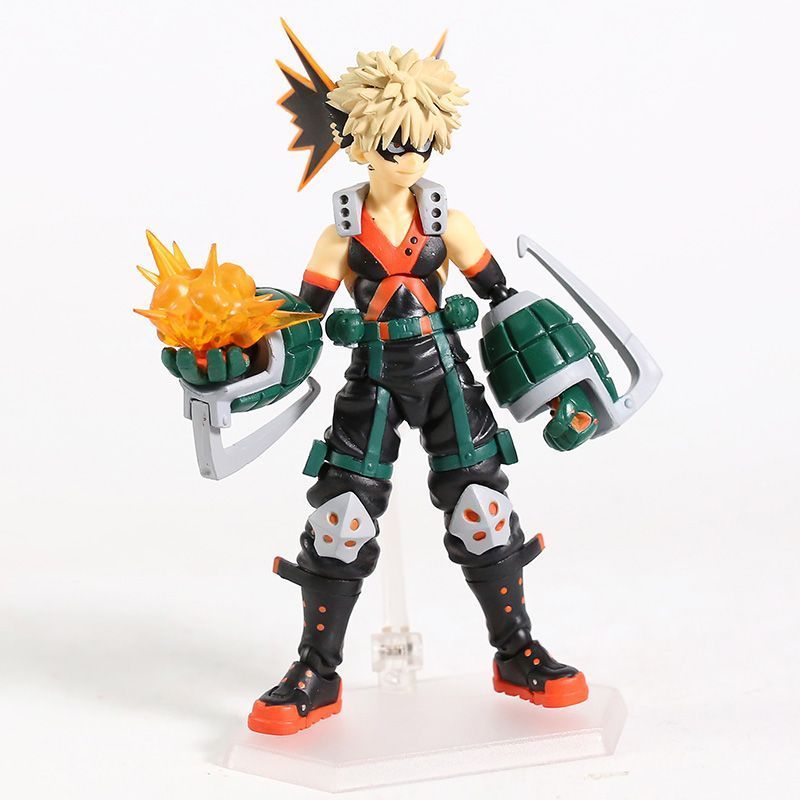 Рухлива аніме фігурка Моя геройська академія, My Hero Academia Katsuki Bakugo, Кацукі Бакуго, 15 см (MHA 0020)