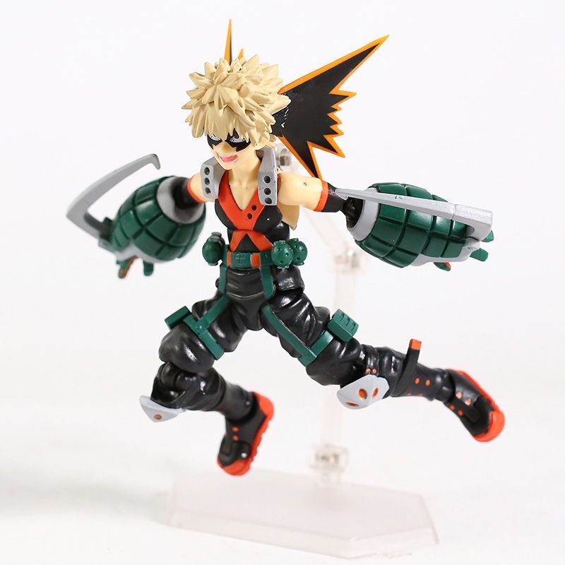 Рухлива аніме фігурка Моя геройська академія, My Hero Academia Katsuki Bakugo, Кацукі Бакуго, 15 см (MHA 0020)