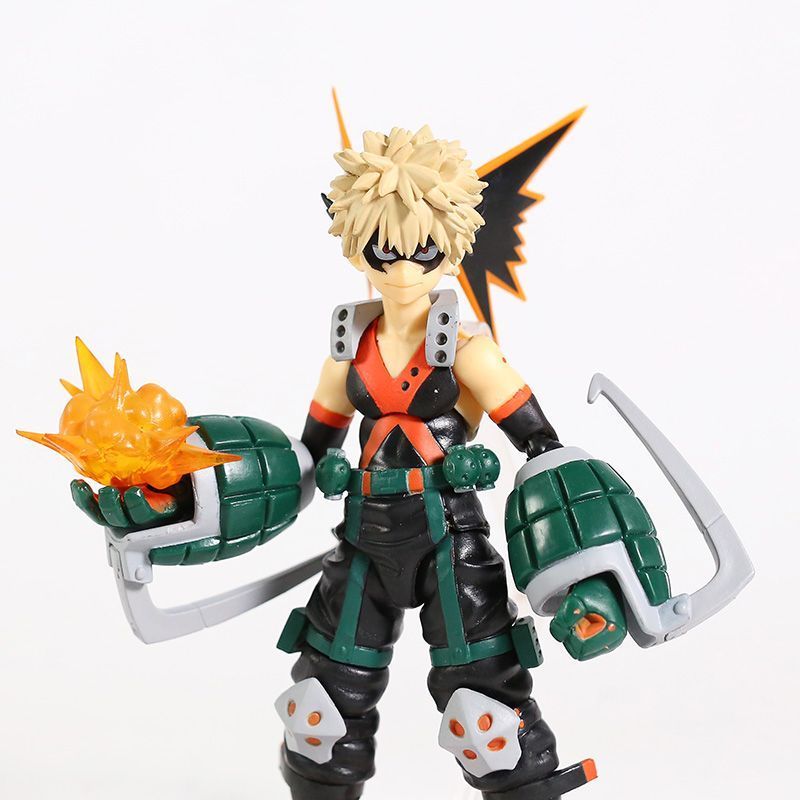 Рухлива аніме фігурка Моя геройська академія, My Hero Academia Katsuki Bakugo, Кацукі Бакуго, 15 см (MHA 0020)