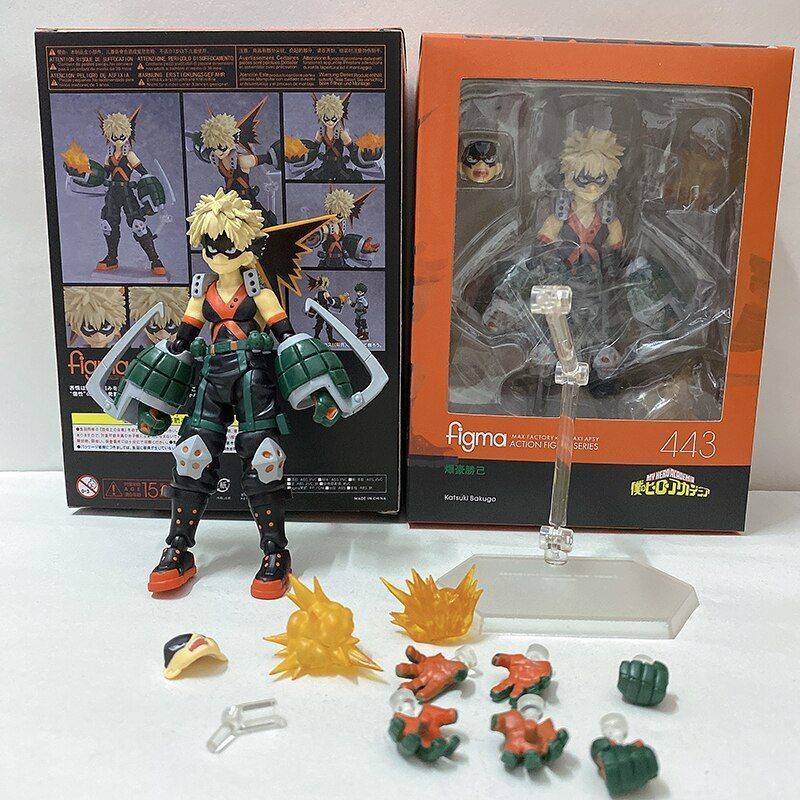 Рухлива аніме фігурка Моя геройська академія, My Hero Academia Katsuki Bakugo, Кацукі Бакуго, 15 см (MHA 0020)