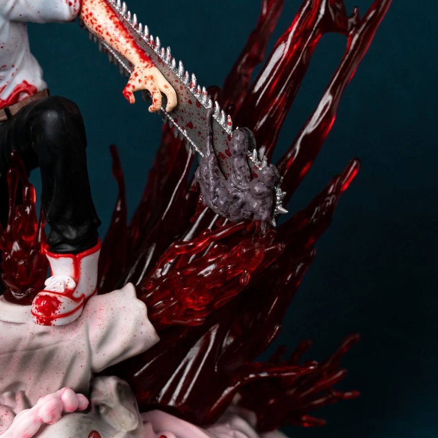 Аніме фігурка Людина-Бензопила Chainsaw Man Denji, Денджі, не рухома, 29 см (CHM 0002)
