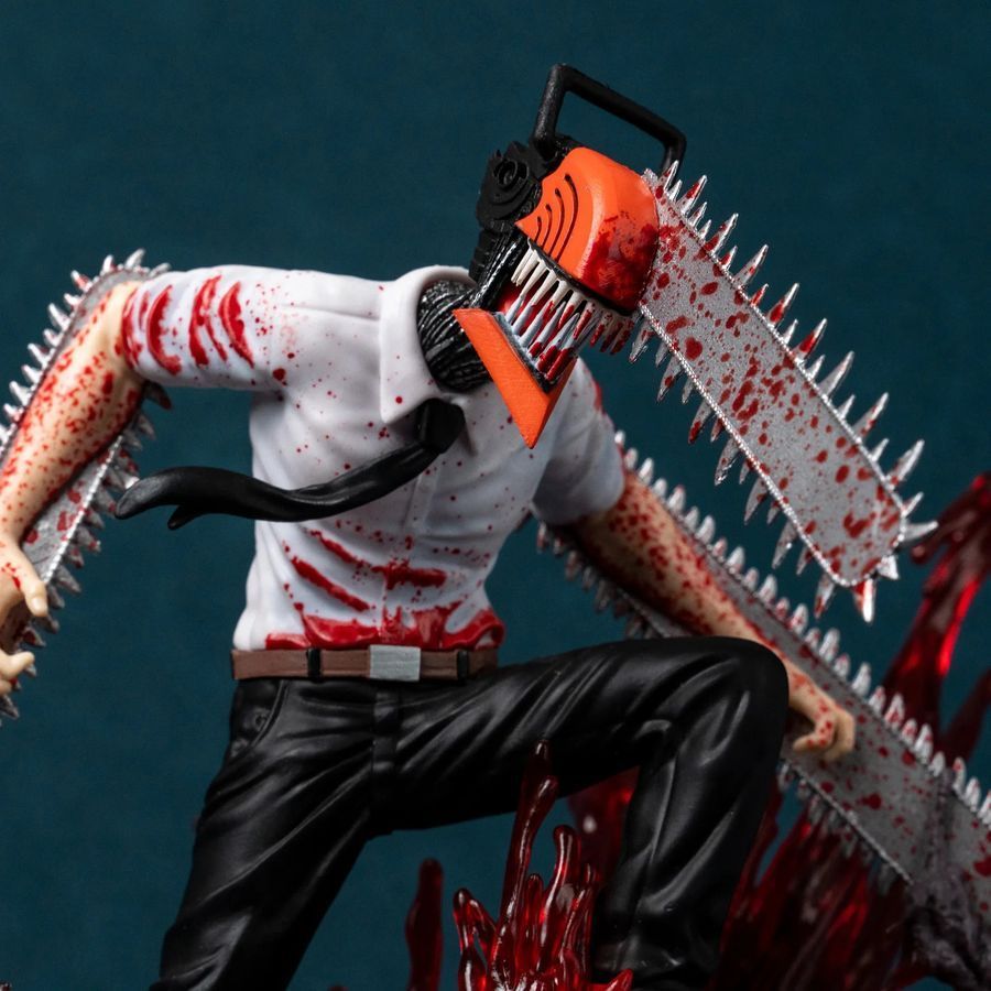 Аніме фігурка Людина-Бензопила Chainsaw Man Denji, Денджі, не рухома, 29 см (CHM 0002)