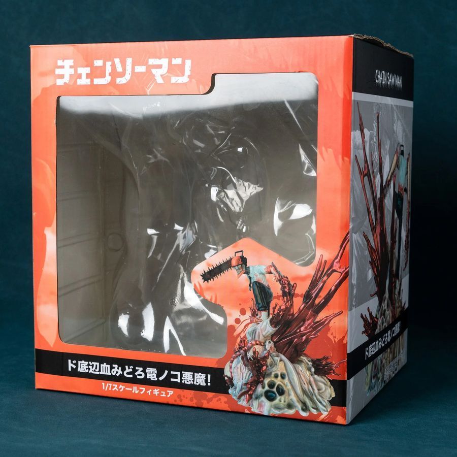 Аніме фігурка Людина-Бензопила Chainsaw Man Denji, Денджі, не рухома, 29 см (CHM 0002)