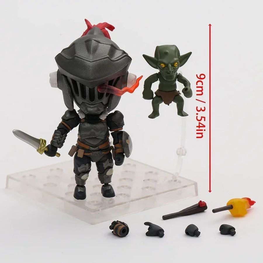 Аниме фигурка нендороид Убийца гоблинов Goblin Slayer Оркболг Брадорез 1042, 9 см (GS 0001)