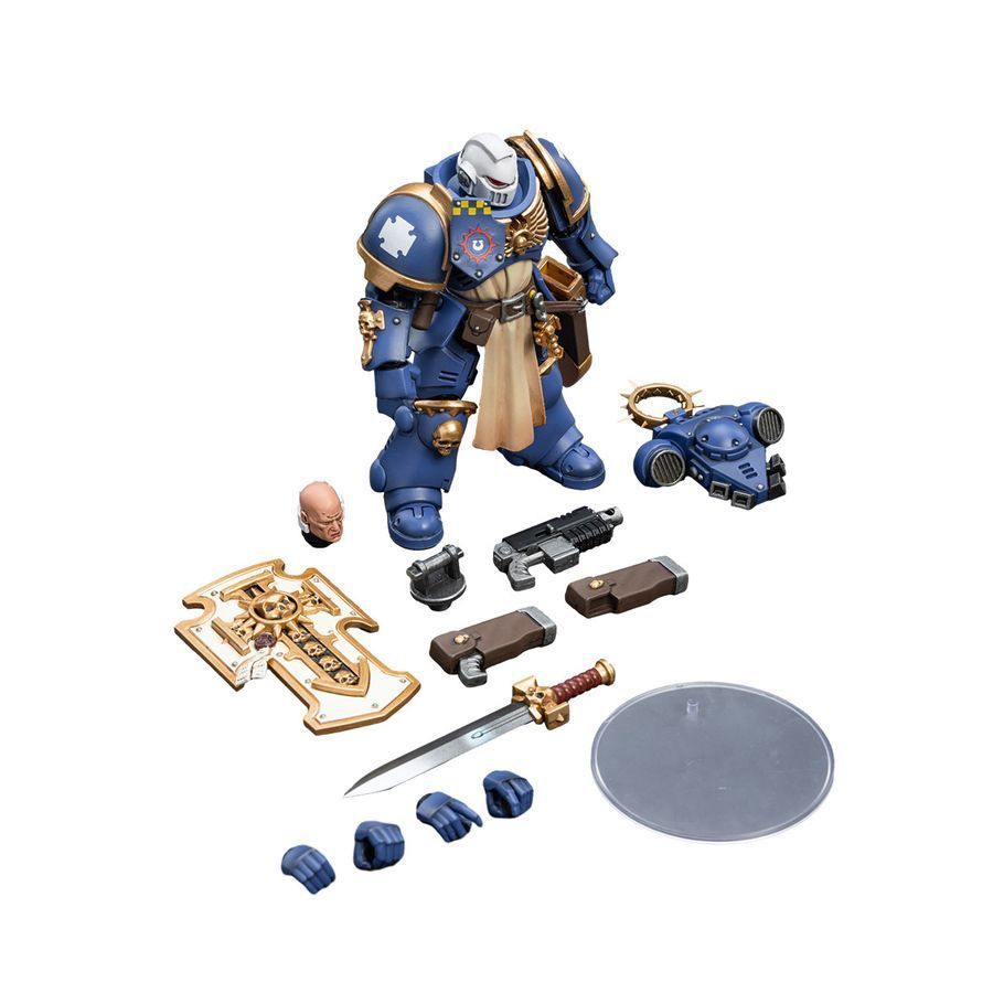 Фігурка з гри Warhammer 40k, Ветеран клинка Ультрамаринів, JOYTOY, рухлива, 12,1 см (WHR 0022)