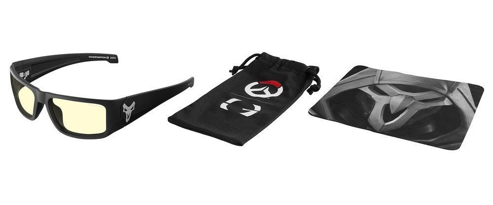 Комп'ютерні окуляри для геймерів Gunnar Overwatch Reaper, Black Ash, Amber (RPR-00101)