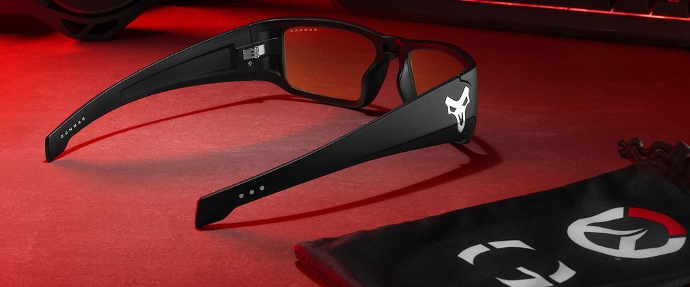Комп'ютерні окуляри для геймерів Gunnar Overwatch Reaper, Black Ash, Amber (RPR-00101)