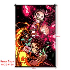 Гобелен аниме Demon Slayer, Клинок рассекающий демонов Незуко, Танджиро, 60х90 см (GABBDD 0005)