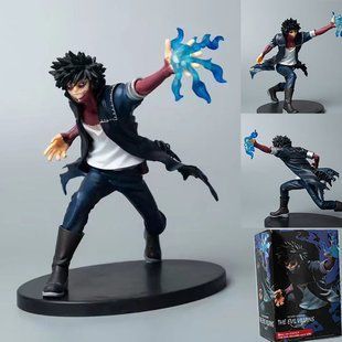 Аниме фигурка Моя геройская академия, My Hero Academia Тога Dabi, Тойя Тодороки, Даби, 14 см (MHA 0018)