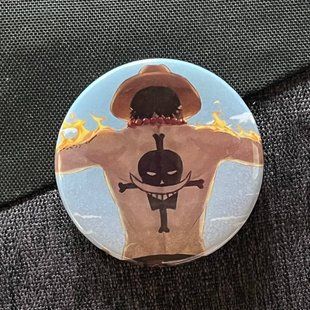 Значок аниме One Piece - Ван Пис, диаметр 58 мм (ZNOP 0026)