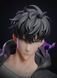 Аніме фігурка Player 1 Studio - Solo Leveling The Shadow Monarch Awakening Jin Woo, Тільки я візьму новий рівень Сон Джин Ву, не рухлива, з підсвічуванням, 38 см (SOLE 0002)