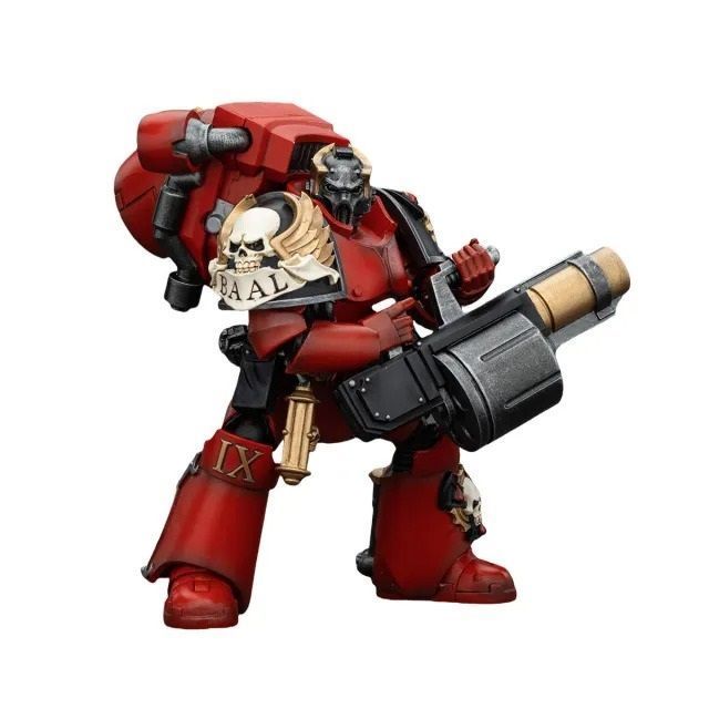 Фігурка з гри Warhammer 40k, Криваві Ангели Загін Сліз Ангела Архі-ерелім з генамером сльози Янгола, JOYTOY, рухома, 12 см (WHR 0112)