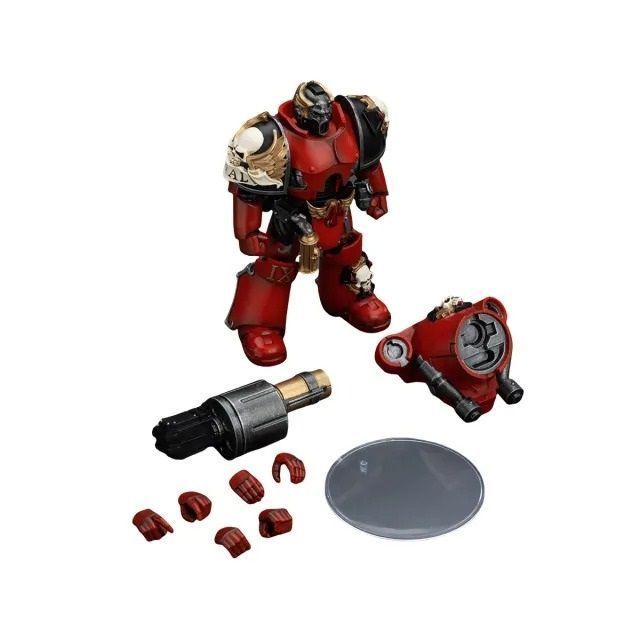 Фігурка з гри Warhammer 40k, Криваві Ангели Загін Сліз Ангела Архі-ерелім з генамером сльози Янгола, JOYTOY, рухома, 12 см (WHR 0112)