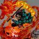 Аніме фігурка Demon Slayer Клинок розсікаючий демонів Kamado Tanjirou Танджиро, з підсвічуванням, 30 см (BDD 0148)