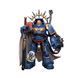 Фигурка из игры Warhammer 40k, Капитан Ультрамаринов в доспехах Гравис, JOYTOY, подвижная, 12,1 см (WHR 0023)