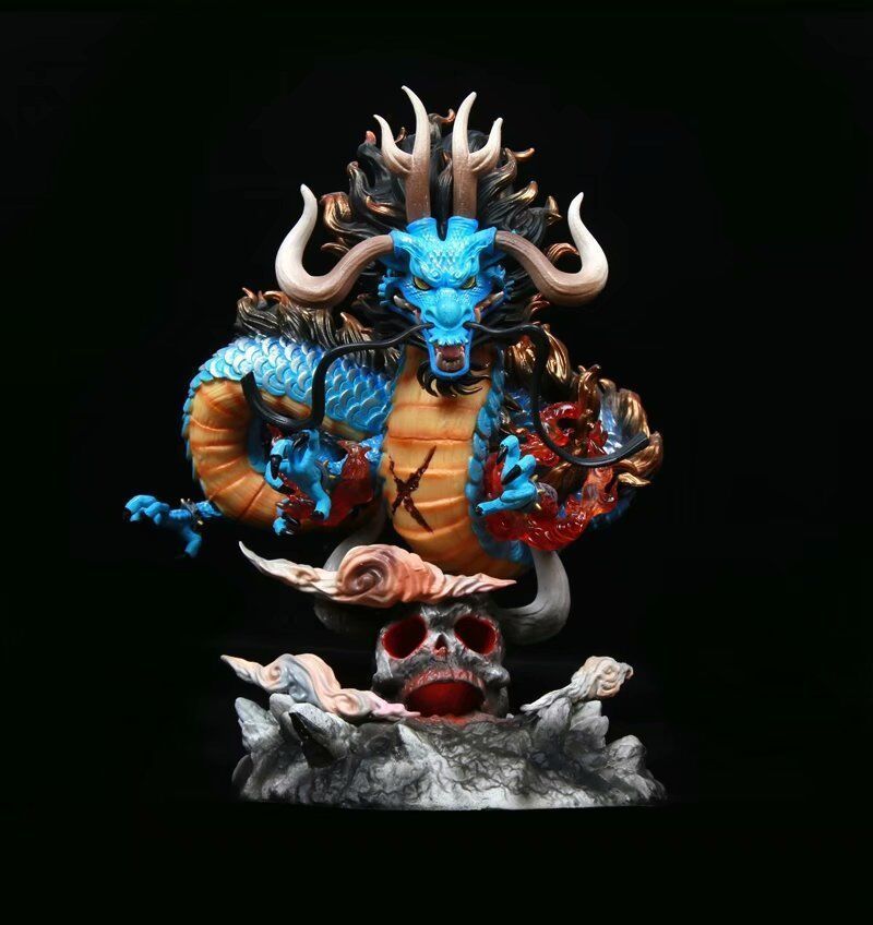 Аніме фігурка One Piece Ван піс Kaido Kaidou Dragon, Кайдо у формі дракону, з підсвічуванням, 22 см (OP 0057)